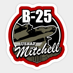 B-25 Mitchell Sticker